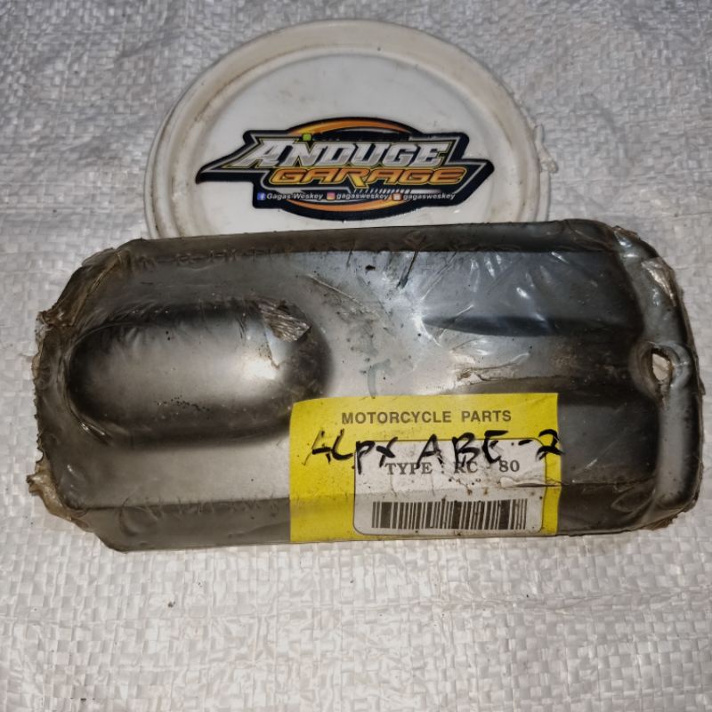 Cover tutup setelan rantai katengkas ketengkes Suzuki Rc100 Rc80 Rc 100 80 RC bravo jet coled DK