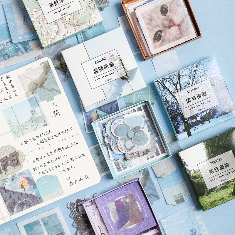 

[BC061] 10 PCS DECORATIVE AESTHETIC STICKER | BULLET JOURNAL KIT