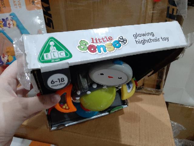 little senses glowing highchair toy