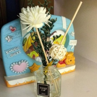 MPRO Reed Diffuser Device Pengharum Ruangan Parfum Essential oil Stick 50ml Parfum Kamar Aromatherapy Rattan-Gardenia50ml Z203