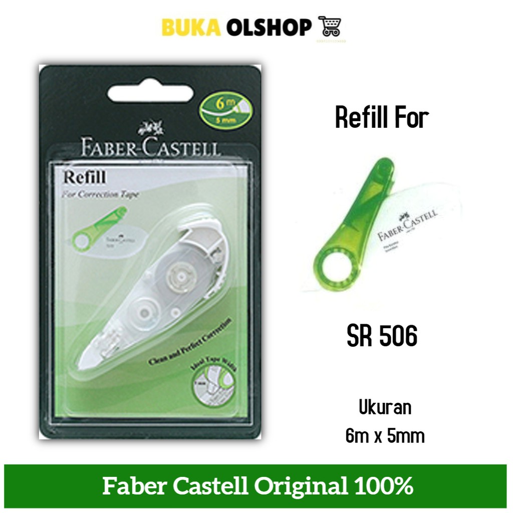 

Refill Correction Tape Faber Castell SR 506 169410