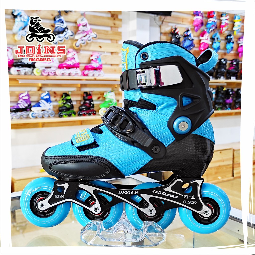 Sepatu Roda Inline Skate Roska F1 Blue