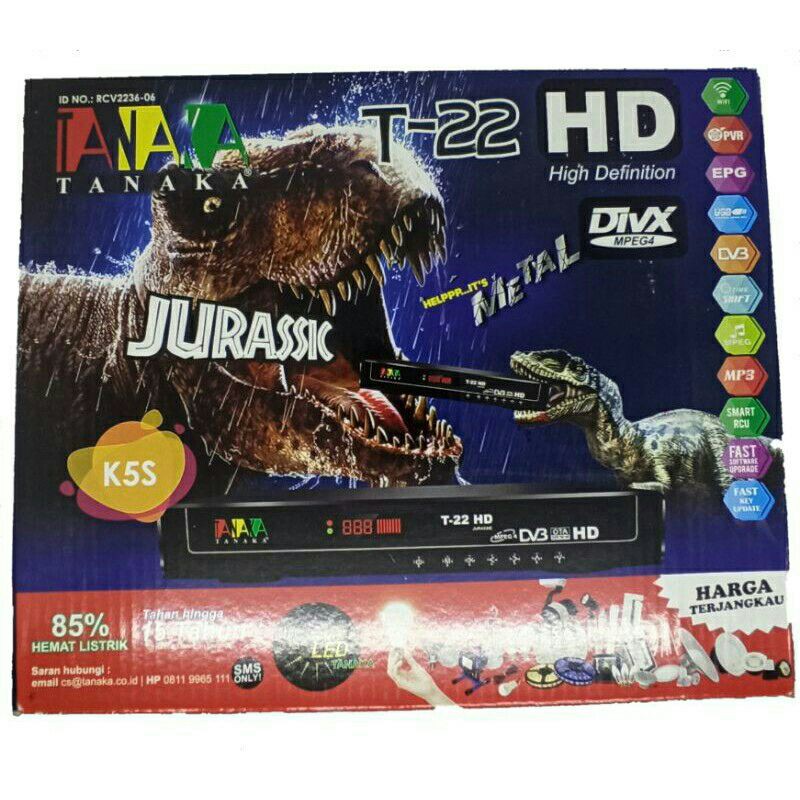 Receiver Tanaka jurasic HD Teman tracking Parabola