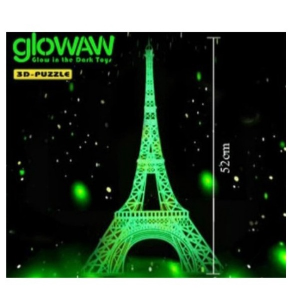 GLOWAW - Mainan Puzzle 3D Glow In The Dark