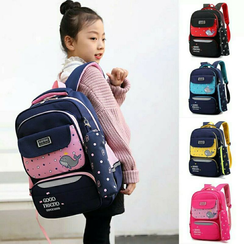 Tas sekolah anak SD ransel motif karakter perempuan cewek LOL HK Little Pony  Makassar