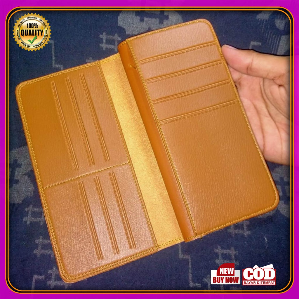 Dompet lipat Panjang Pria Premuim AMT CLOTH'S bayar di tempat