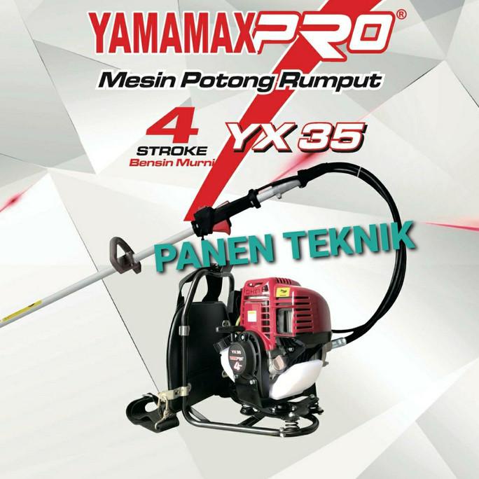 Mesin Potong Rumput Gendong Yamamax Pro 4 Tak Mirip Honda