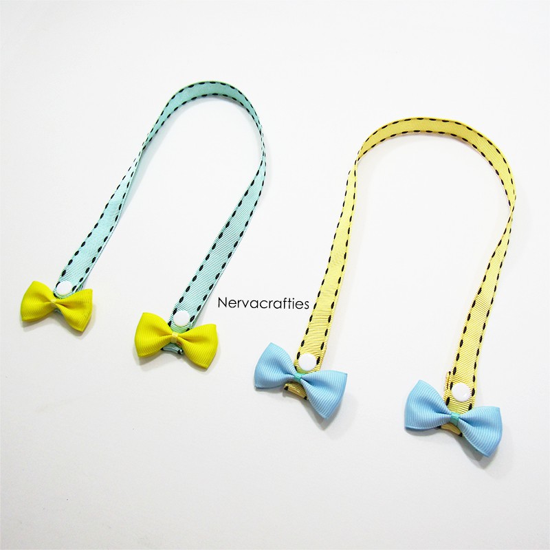 KALUNG STRAP MASKER TALI PITA ANAK MASKER STRAP MASK GANTUNGAN MASKER KANCING JEPRET