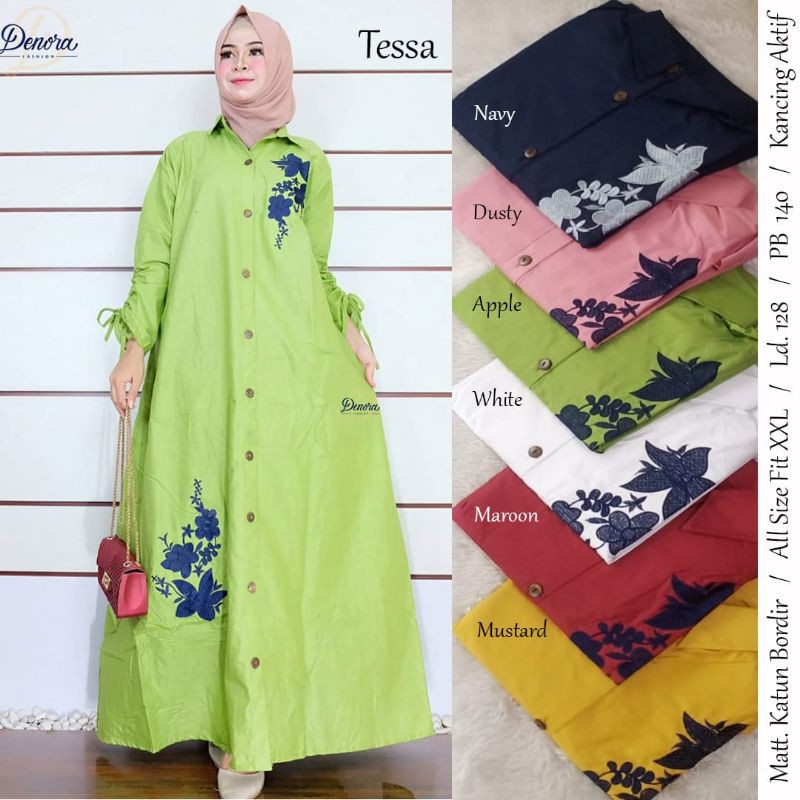 baju gamis ukuran jumbo murah