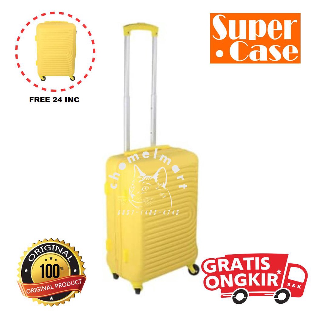 Supercase 20 Inci Koper Cotton Candy - Kuning