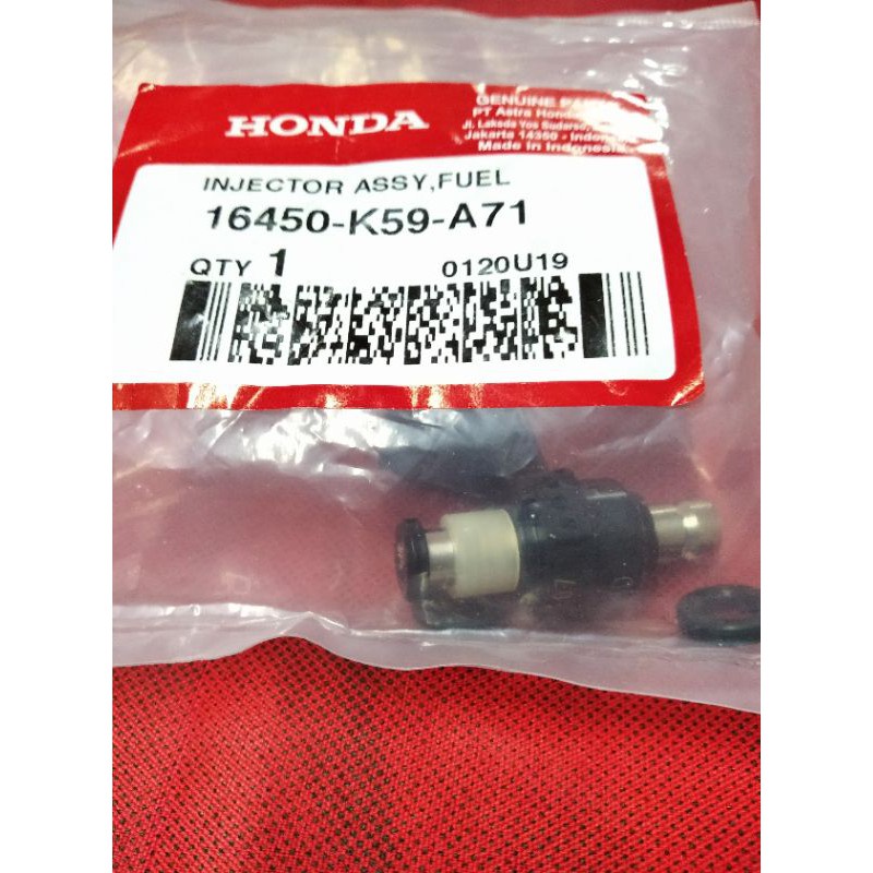 INJEKTOR VARIO PARIO 150 2019 2020 2021 2022 .16450K59A71 16450-K59-A71