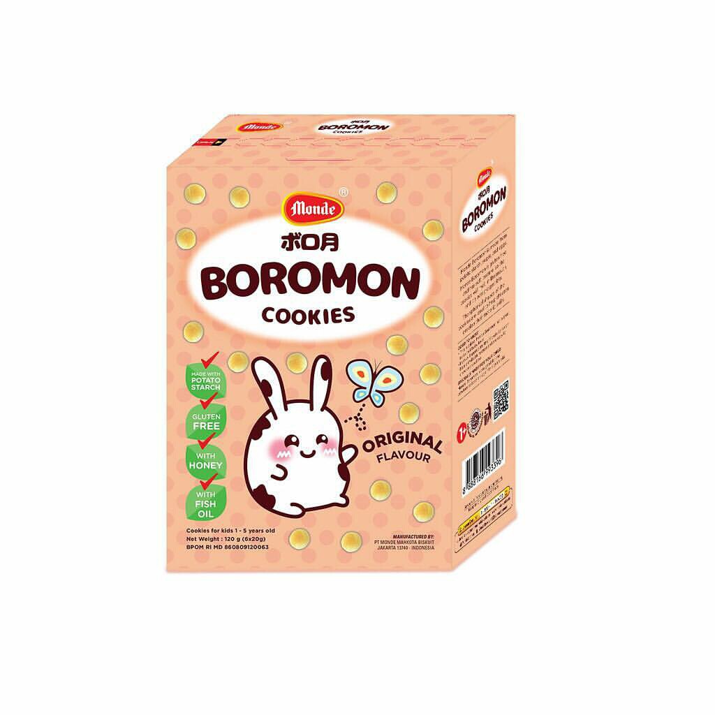 Biskuit Monde Boromon Cemilan Sehat Mpasi / Monde Pola Snack / Monde Eggroll