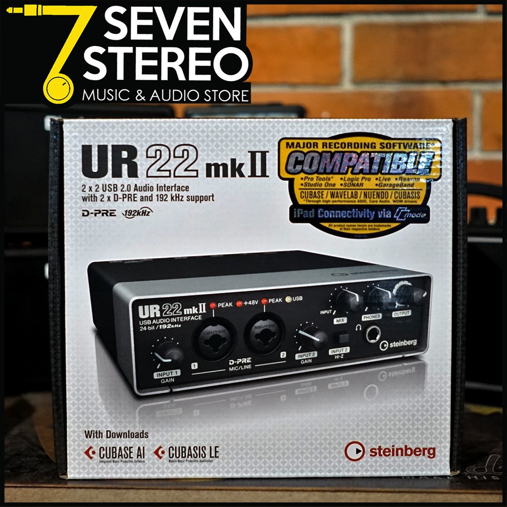 Steinberg UR22 MK II USB Audio Interface