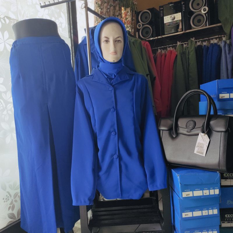 Baju jadi  psh jalasenastri muslim plus jilbab