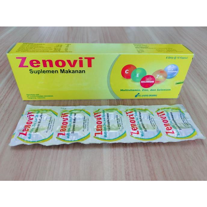 Zenovit Multivitamin + Zinc (Isi 60 Kapsul)