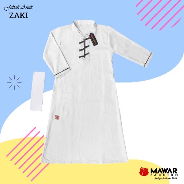 Gamis Anak Laki Laki Hitam / Jubah Putih Anak Laki Koko Batita Hitam  Aplikasi Kotak Kotak Free Peci