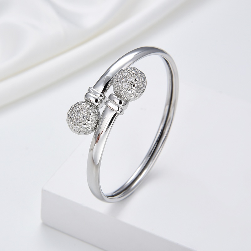 gelang titanium wanita anti karat emas muda couple pasangan sahabat inisial bestie silver asli rantai selamanya korea murah rantai 54-71b