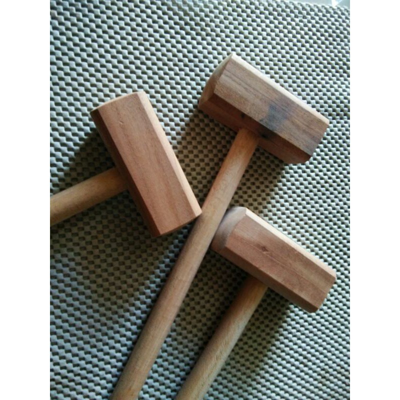 Palu Ecoprint | Palu Kayu Ecoprint Pounding