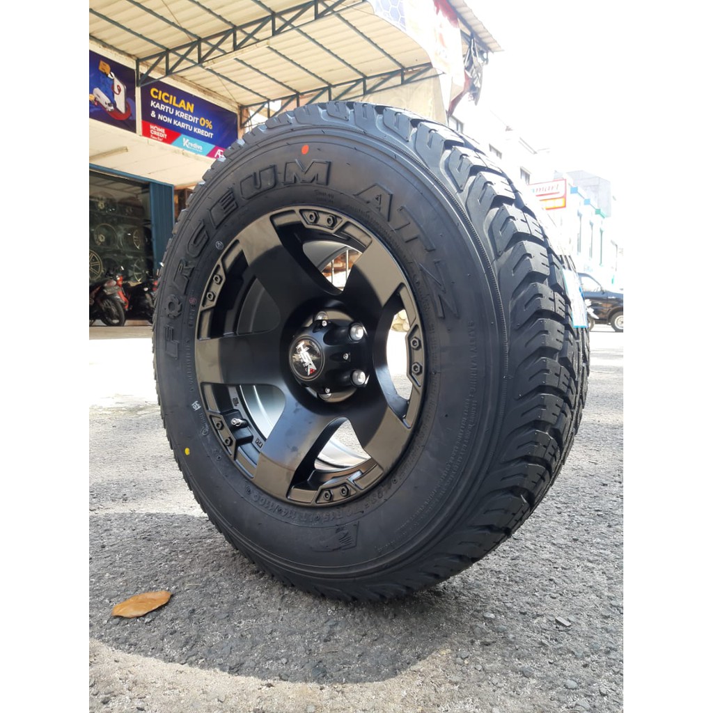 Jual Paket Murah Velg Mobil Rush Dan Terios R15 HSR Rasta Plus Ban ATZ 4 Velg Dan Ban Indonesia Shopee Indonesia