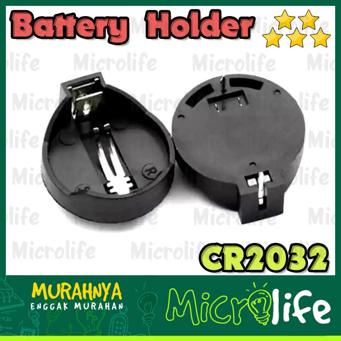 CR2032 BATTERY HOLDER TEMPAT BATERAI CR-2032