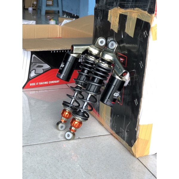 skok ride it GP 299 SC 1 klik rebound titanium ready ukuran 280/320/340