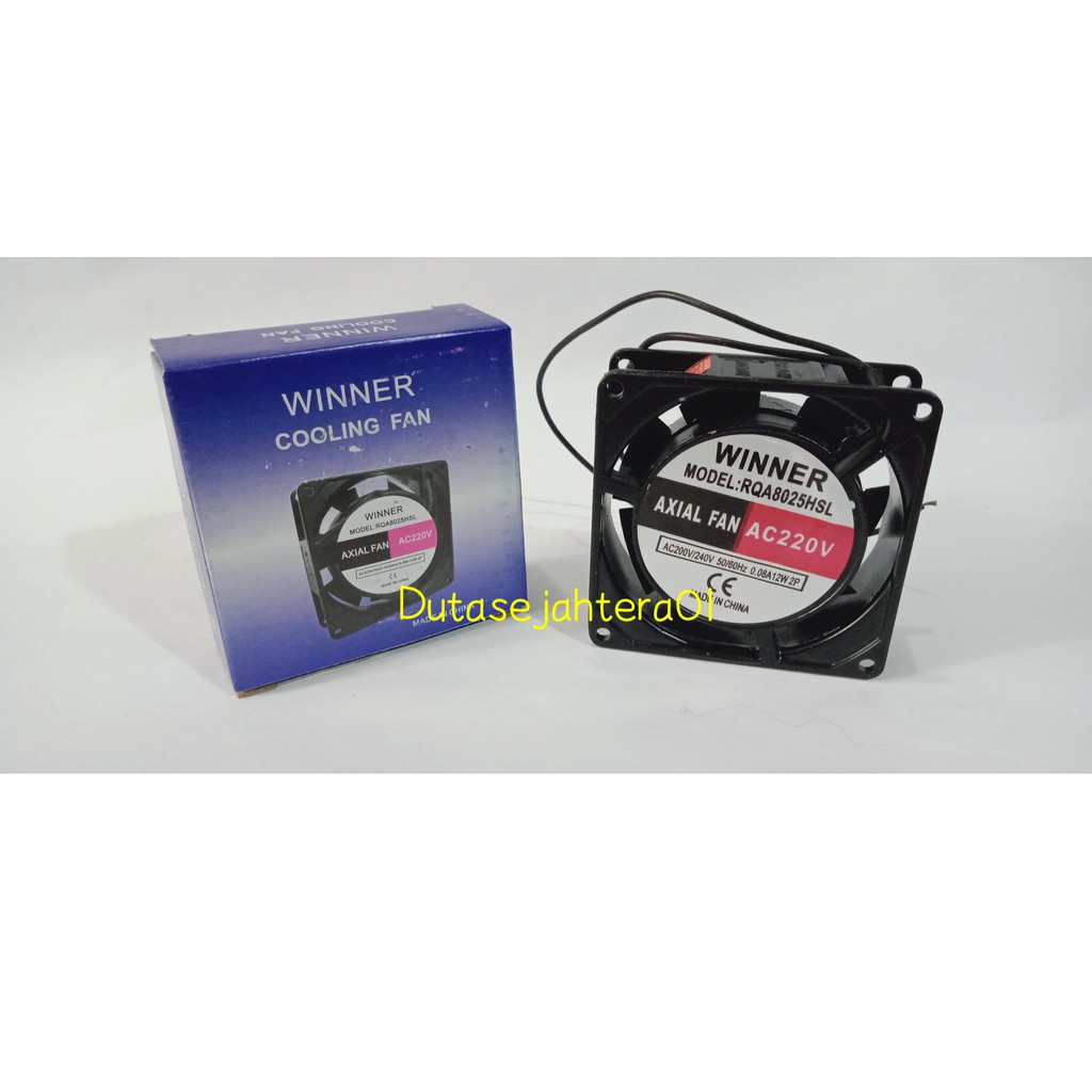 KIPAS AC 8X8 FAN AC KIPAS POWER COOLING FAN WINNER AC 220