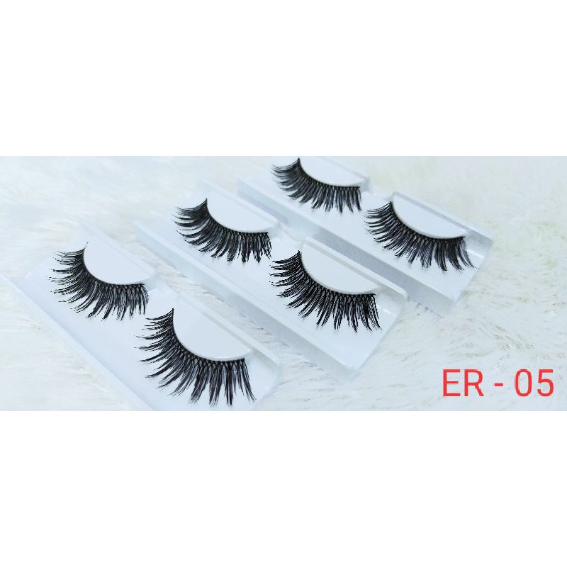 Bulu Mata Palsu ER - 05 / Eyelash Extention / Bulu Mata Murah TIDAK TERMASUK COVER MIKA