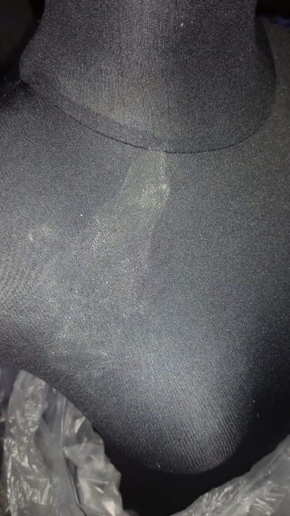 Manekin Bodi Cewek Dm Kain Dewasa + Shock + Kaki Besi Gosend/gojek Only. Hitam