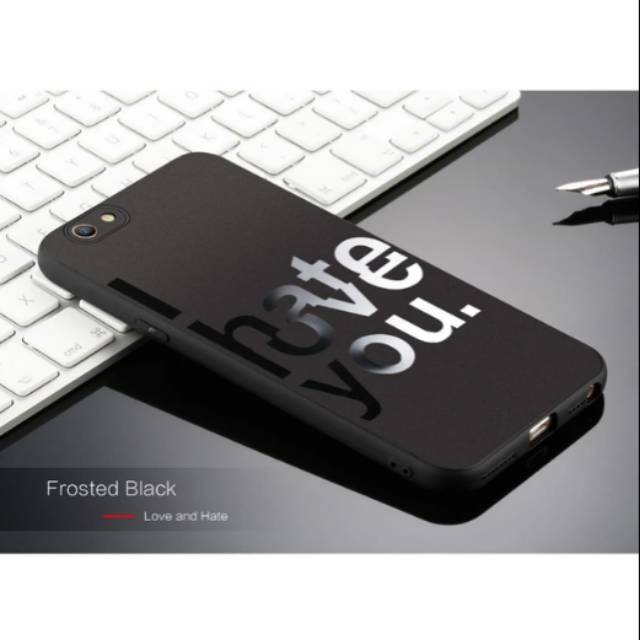 CASE MEWAH OPPO F1S I HATE LOVE YOU