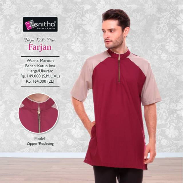Moccataro - Baju Koko Farjan by Zenitha