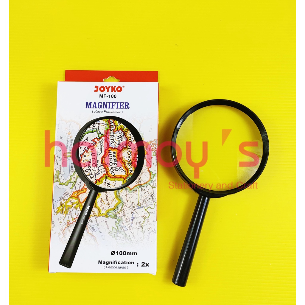 

KACA PEMBESAR / MAGNIFYING GLASS / MAGNIFIER JOY ART JOYKO 100 MM