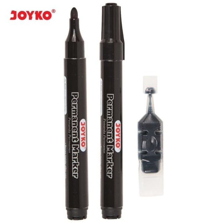 

Spidol Permanen Hitam JOYKO Bonus Refill- Permanent Marker PM-34RF