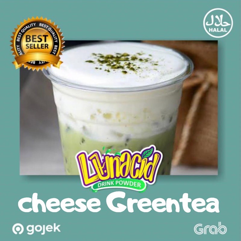 

Bubuk Minuman Rasa Greentea 1 Kg/ Cheese Greentea Powder / Bubuk Cheese Greentea / Serbuk Cheese Greentea 1 Kg