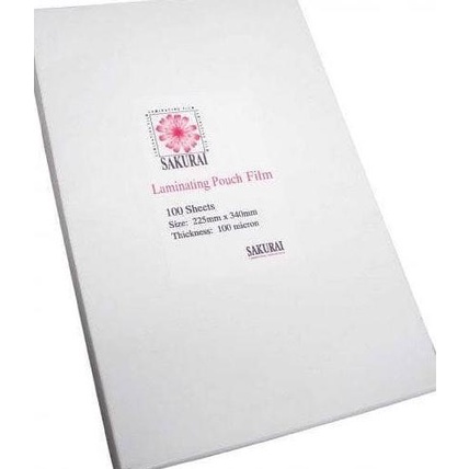 

213- Plastik Laminating Film A4 ( Isi 100 Lembar)-Laminator/Mesin Laminasi