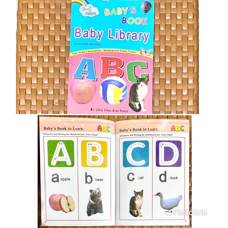 WIPE ANd CLEAN BOOKS BUKU ANAK NUMBERS BOOK BUKU 123 abc book animals book buku belajar anak