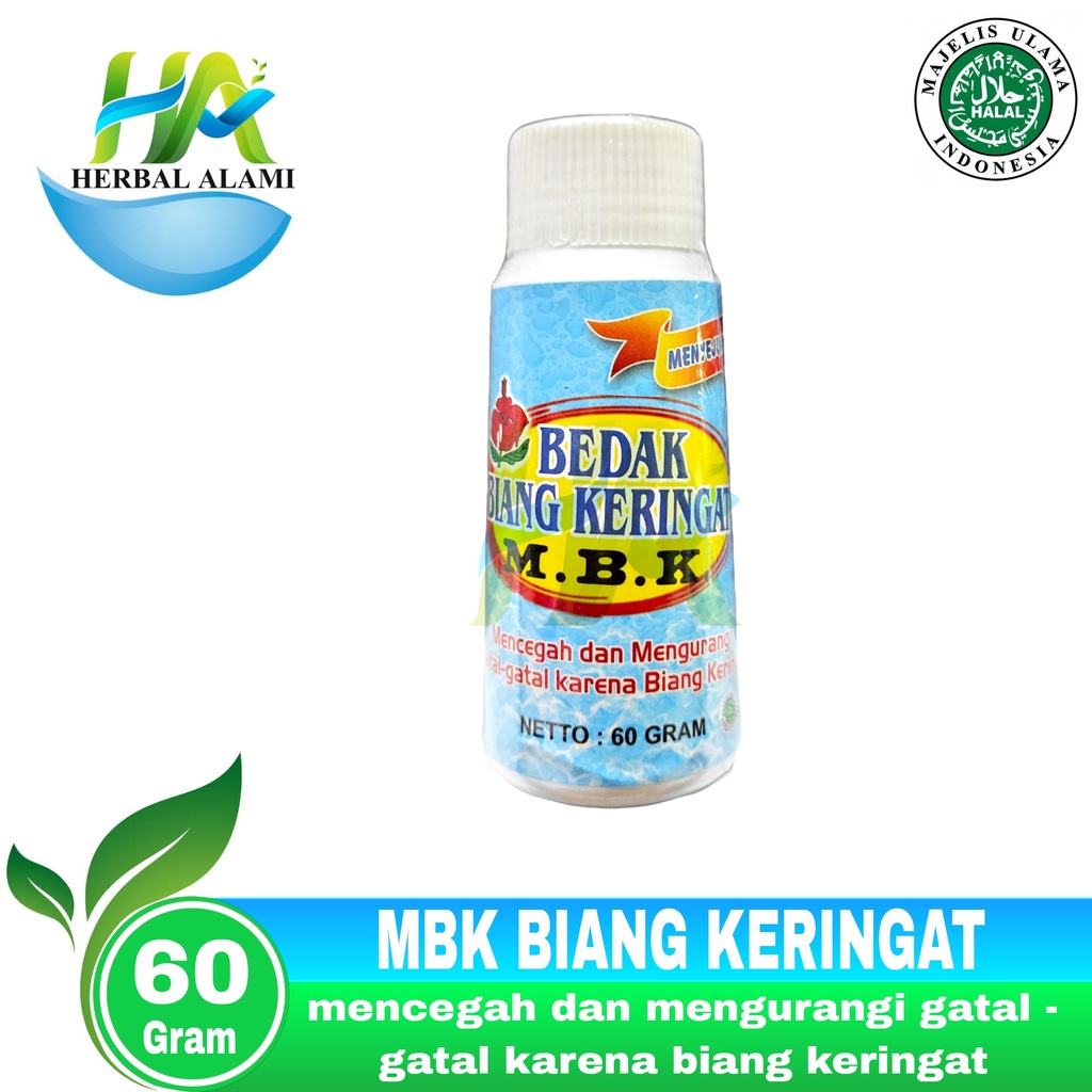 Bedak Biang Keringat MBK - Bedak MBK 60gr