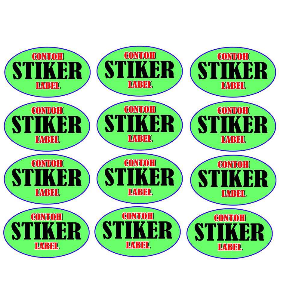 

Stiker Cromo Per pcs untuk stiker label makanan