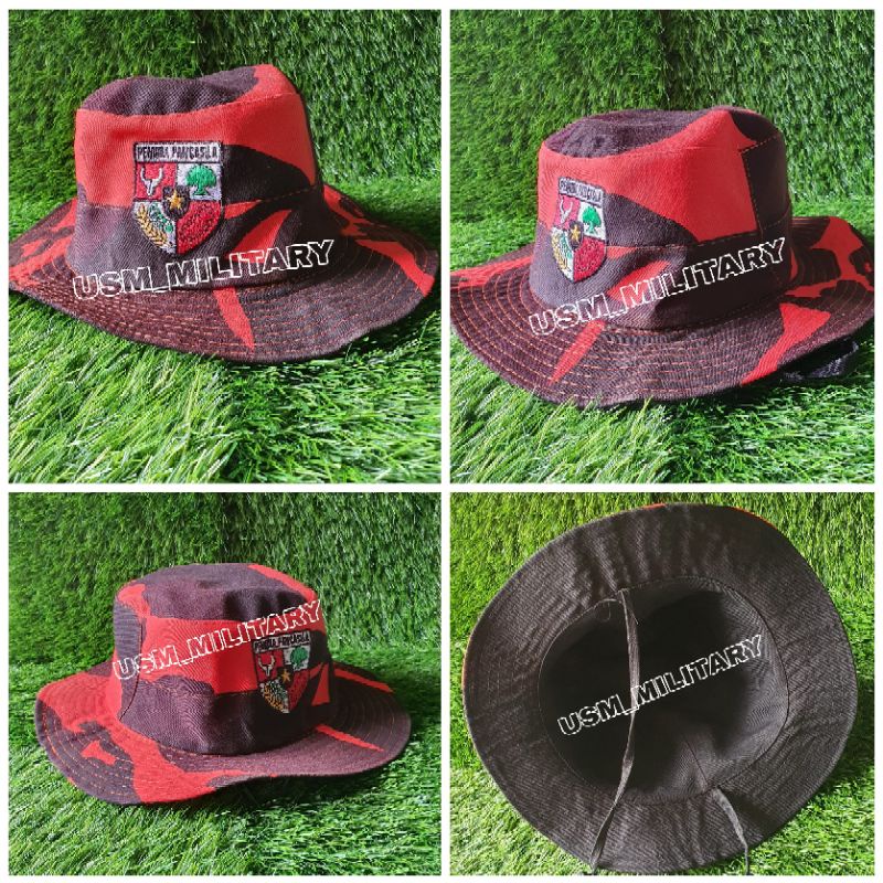 Topi rimba loreng pemuda pancasila