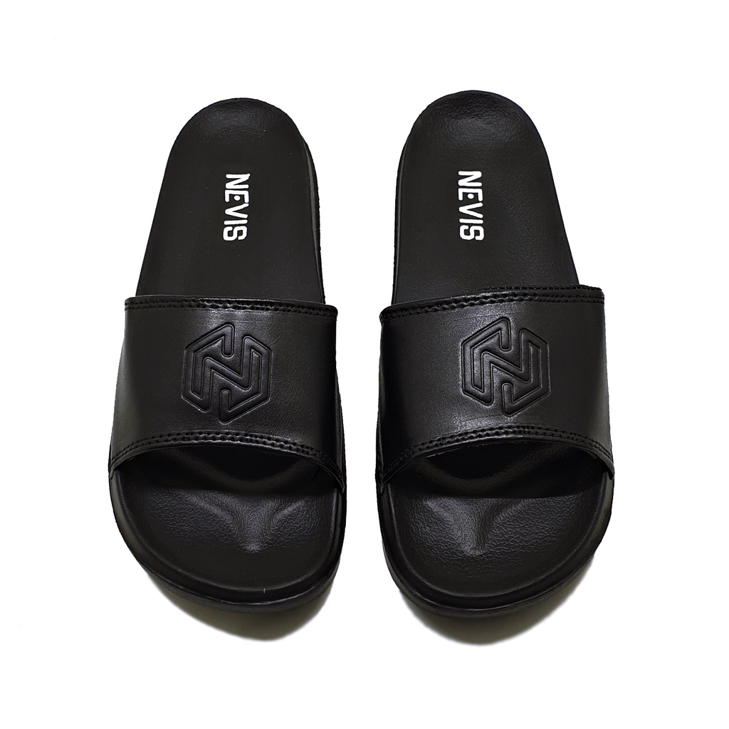 NEW ARRIVAL Sandal Slide Pria Original Nevis NVS 24 / Sandal Slop Slip On Pria-7