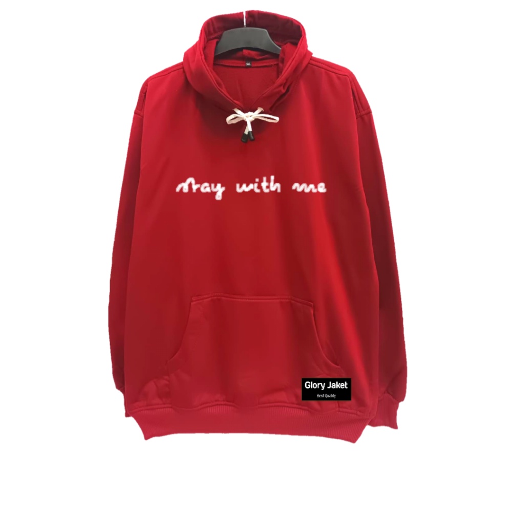 Sweater Hoodie Pria Wanita Sablon Stay With Me