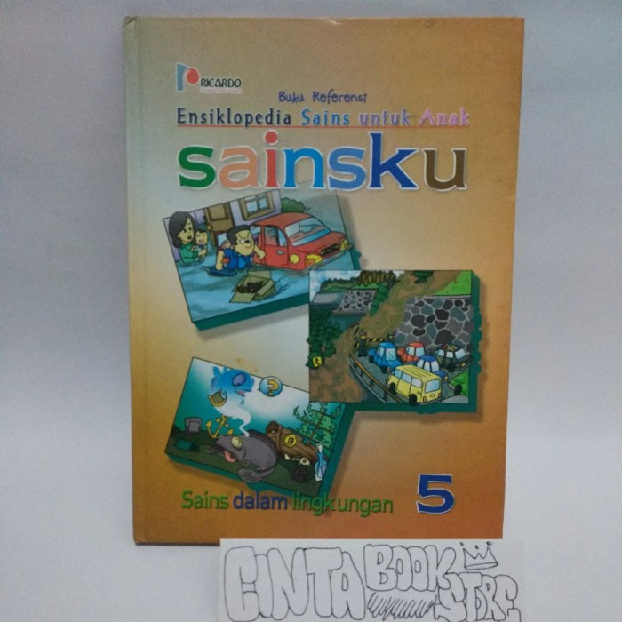 BuKu Referensi Ensiklopedia Sains untuk anak
