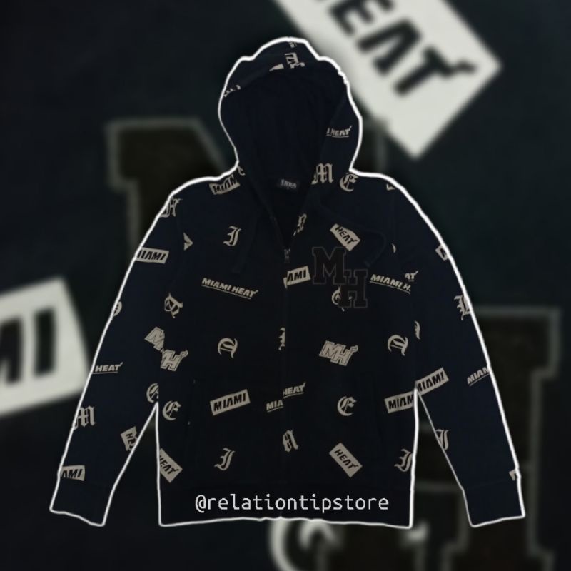 Miami heat Zipper Hoodie | Zipper Hoodie nba Miami heat | Hoodie nba Miami heat | Zipper Hoodie Miam