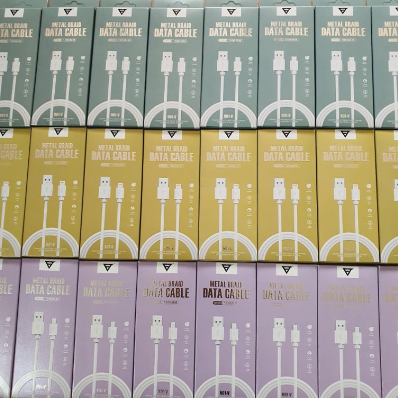 Kabel Data Micro Usb 3A Support All Android Panjang 100 CM / Kemasan Kotak - NY01