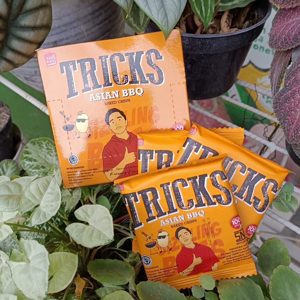 TRICKS BISKUIT CRISPY ISI 10PCS