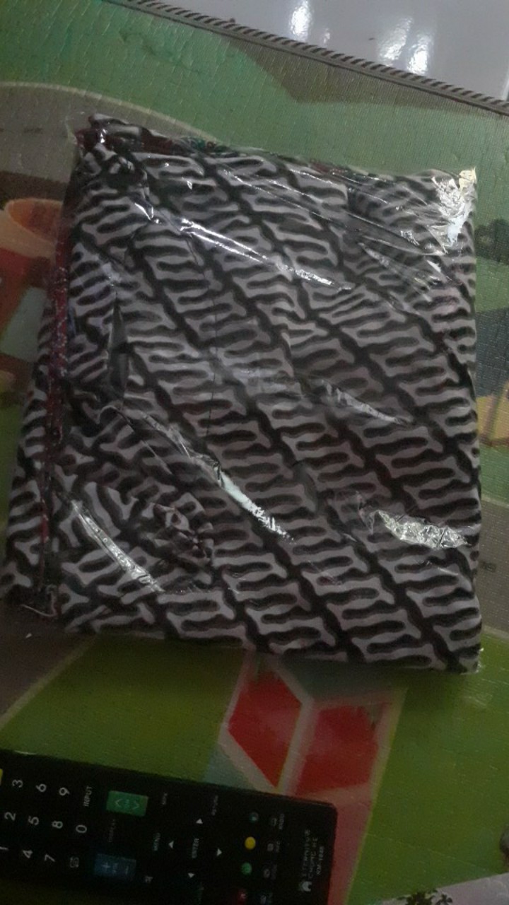 Batik Couple Keluarga - Sania Ruffle Ori Ndoro Jowi Dnt - Motif Morena