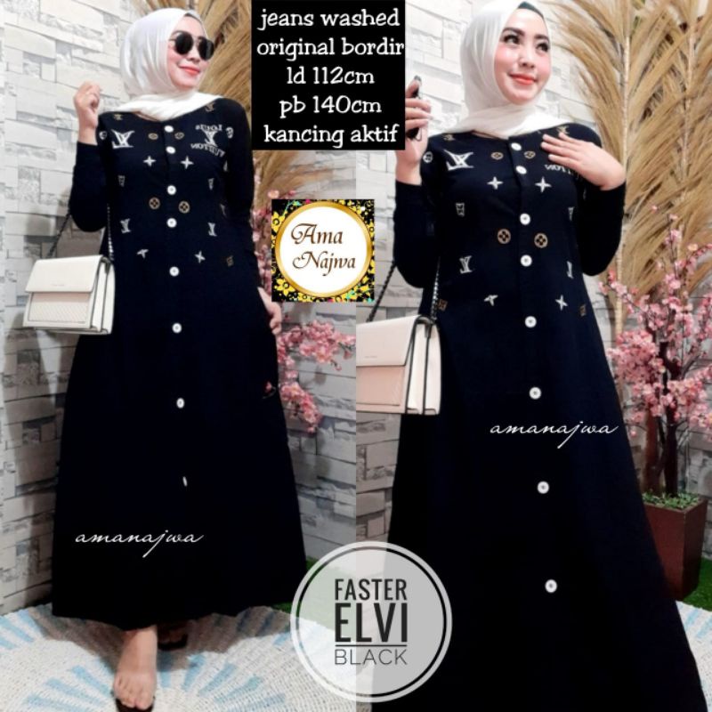 FASTER ELVI BLACK JEANS