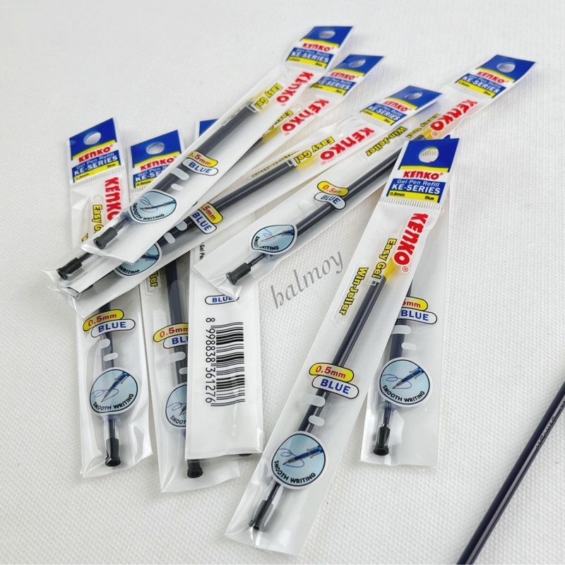 REFILL / ISI PULPEN GEL / CAIR KENKO EASY GEL 0.5 MM BIRU