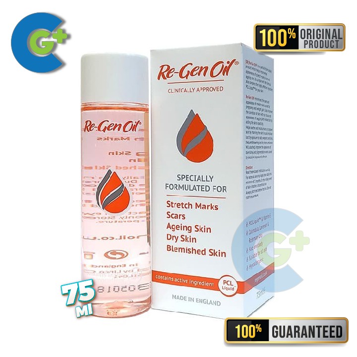 Re Gen Oil by Nutrimax (75ml) untuk perawatan kulit stretch mark