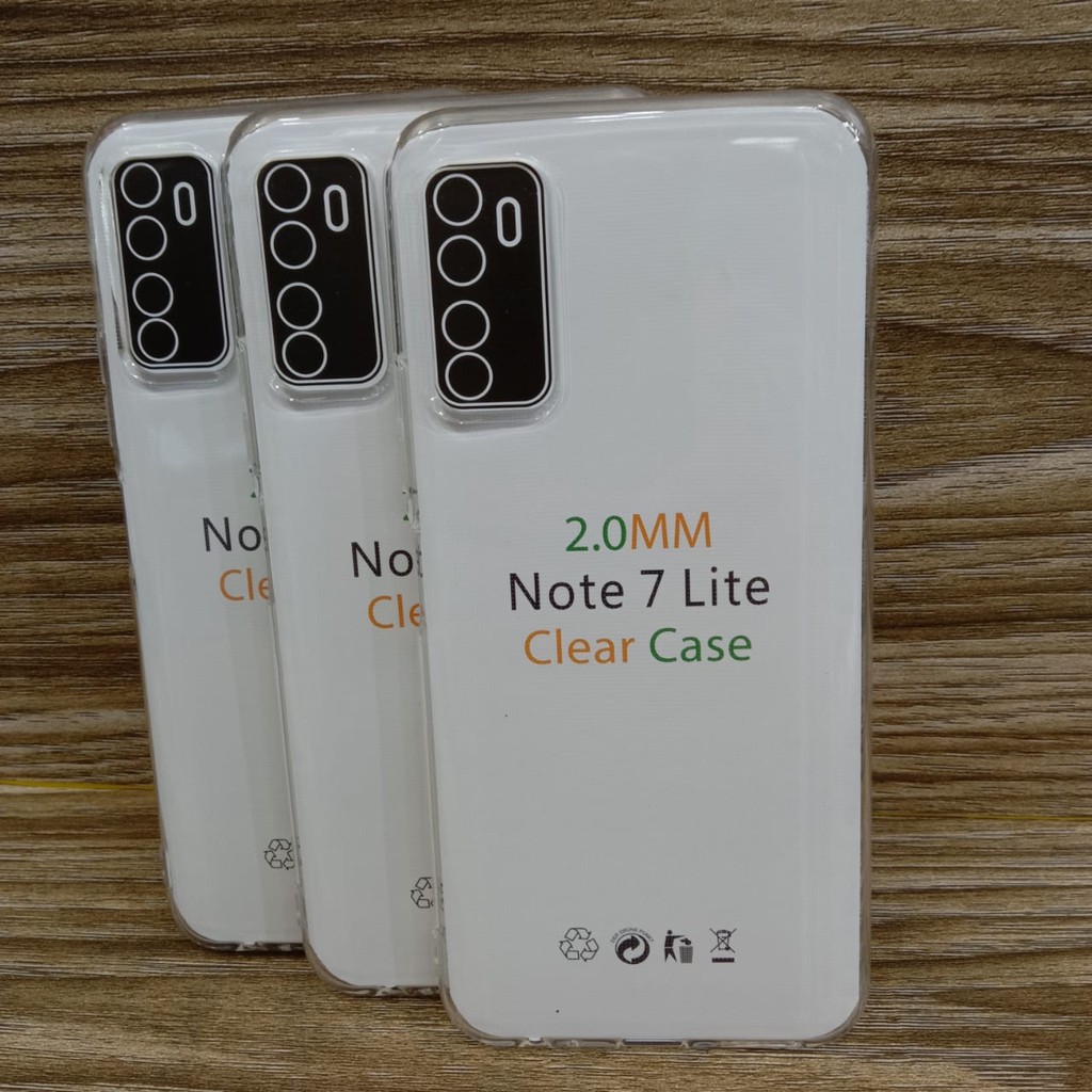 NEW INFINIX NOTE 7, NOTE 7 LITE, NOTE 8, HOT 9, HOT 9 PLAY, HOT 10 SOFT CASE BENING TEBAL 2.00MM SILIKON CLEAR CASE JELLY CASE TRANSPARANT OEM (by TA) ( by TA)