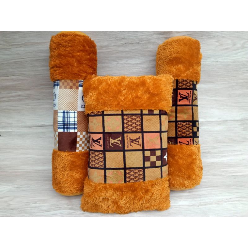 BANTAL DAN GULING KARAKTER RASFUR UKURAN BABY 1PAKET ISI 3PCS-5